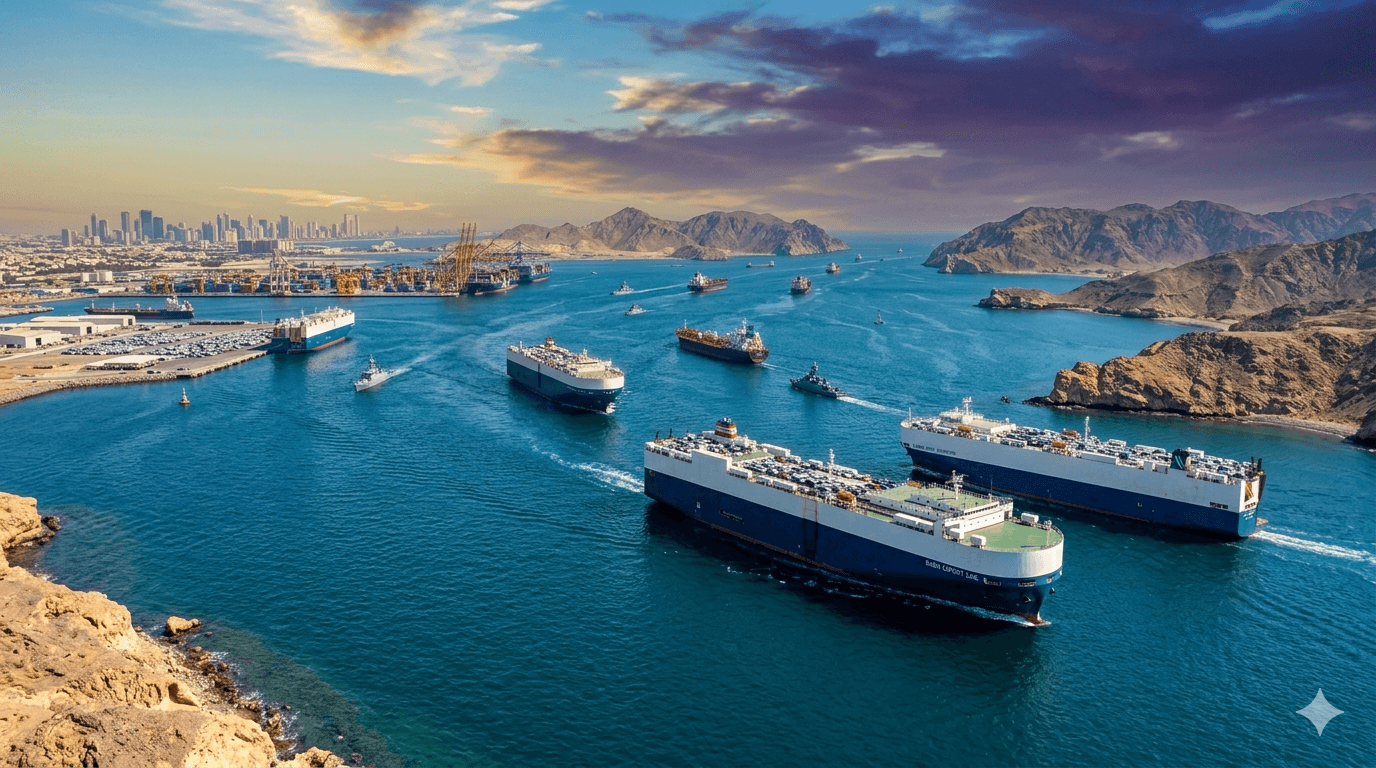 Strait of Hormuz: How Recent Developments are Impacting Vehicle Exports from Dubai